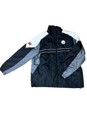 PITTSBURGH STEELERS Lightweight Nylon Windbreaker Jacket